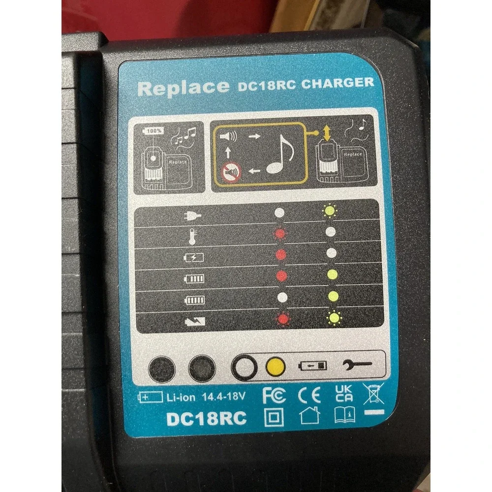 Makita Replacement Dc18rc Battery Charger 120V (14.4-18v) No Box